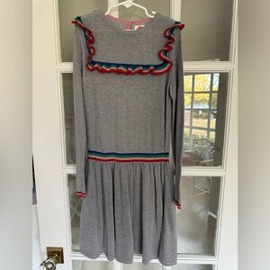 Mini Boden girls sparkle sweater dress size 9 - 10 perfect condition!